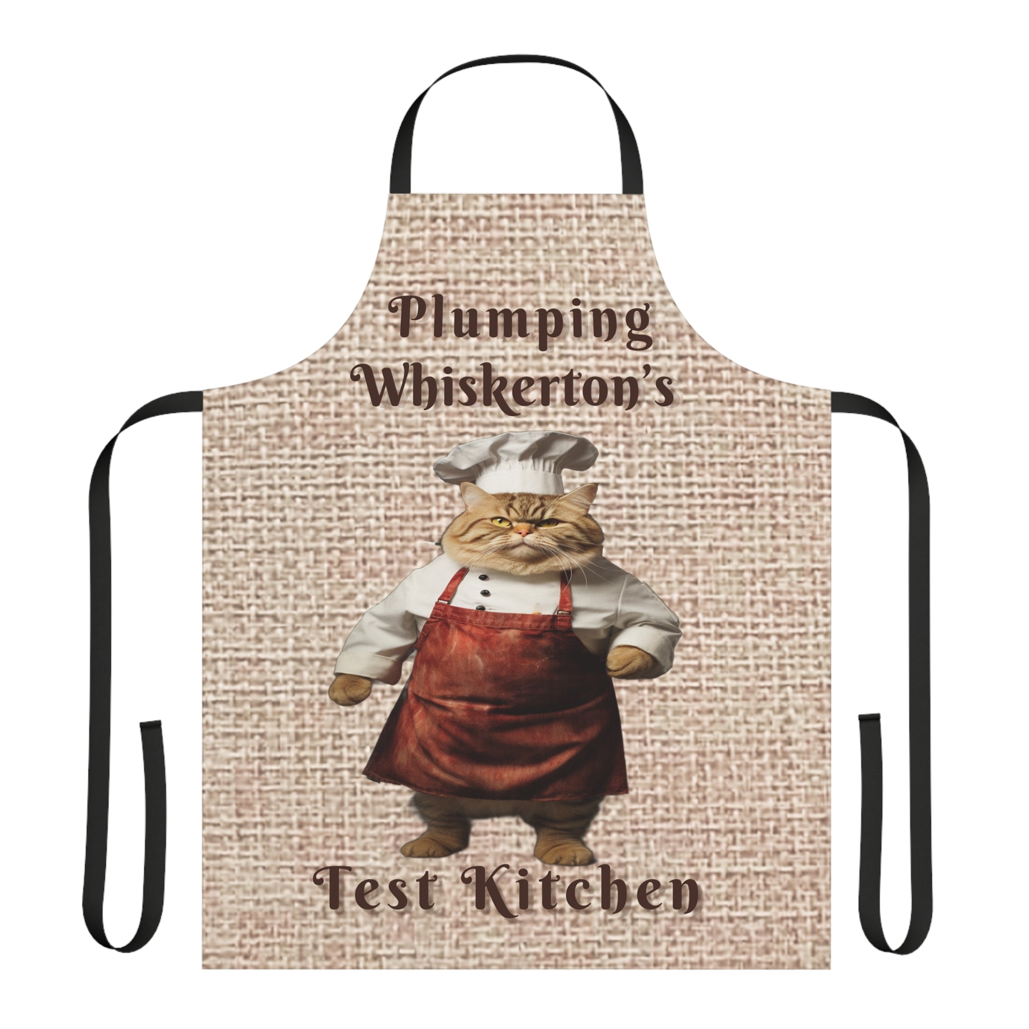 Plumping Whiskerton in Red Apron Apron