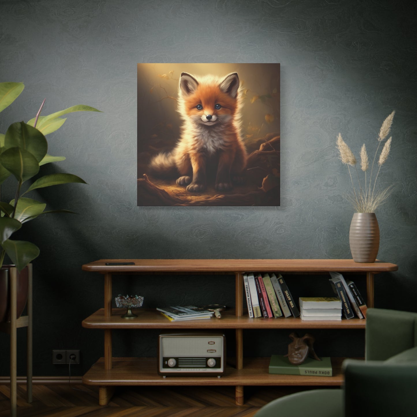 Baby Fox Wall Canvas