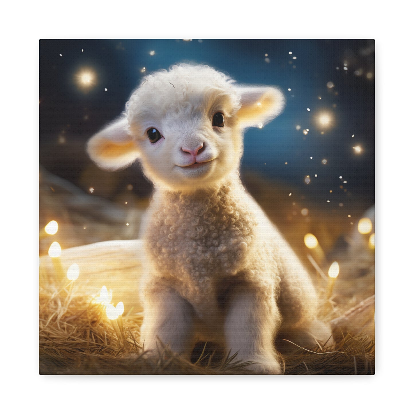 Baby Lamb Wall Canvas