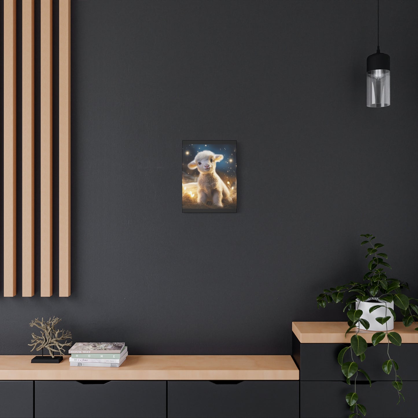 Baby Lamb Wall Canvas