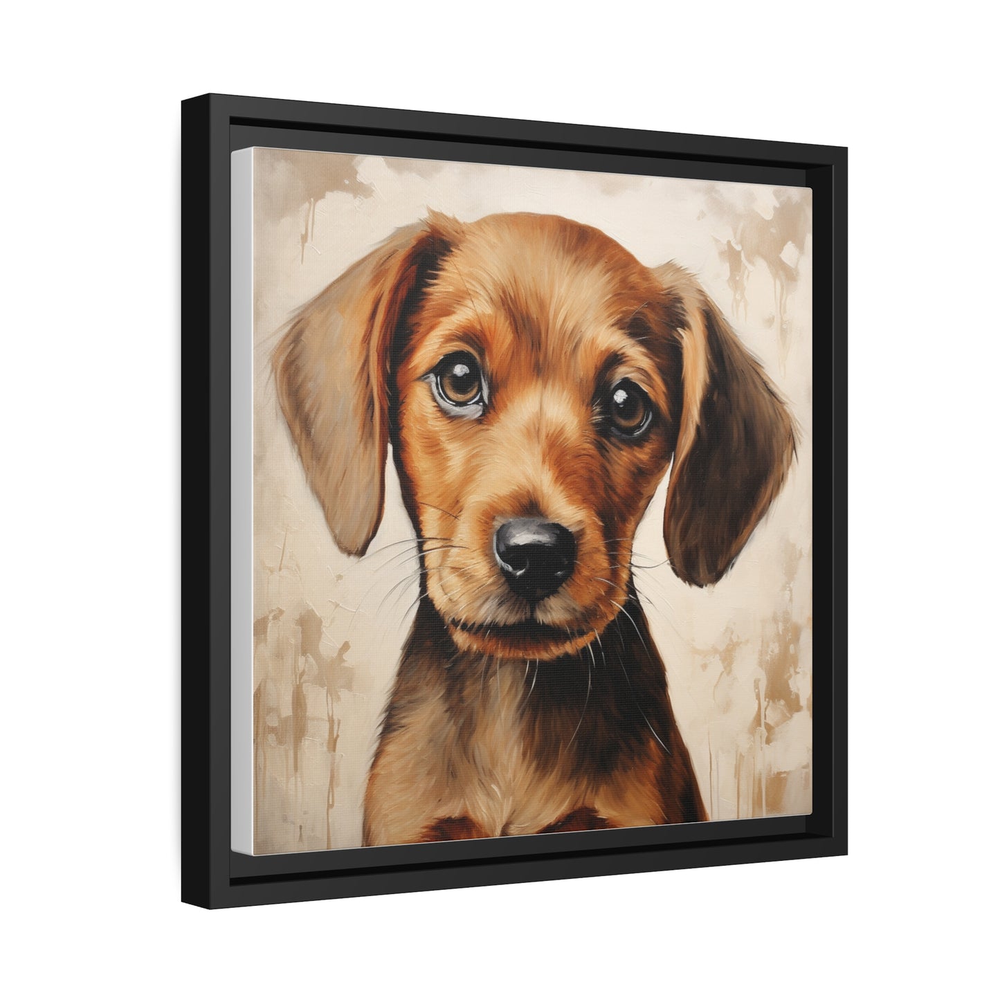 Little Dachshund - Pawsitively Adorable Canvas