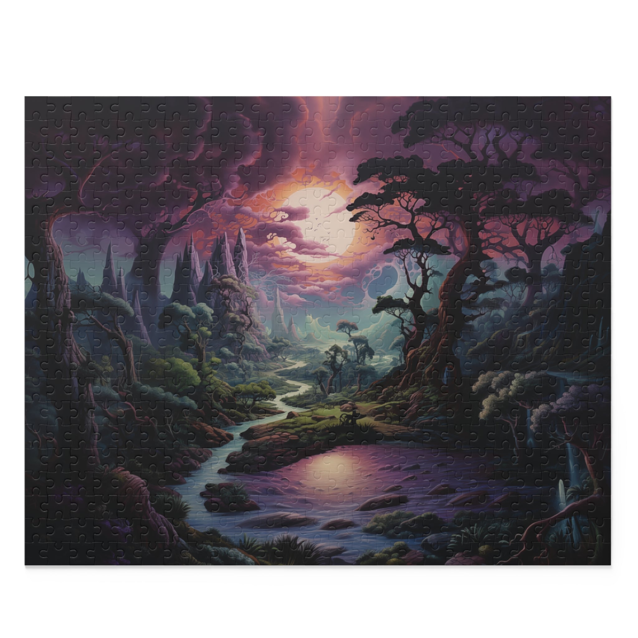 Other Worldly Landscape  - Puzzle (120, 252, 500-Piece)