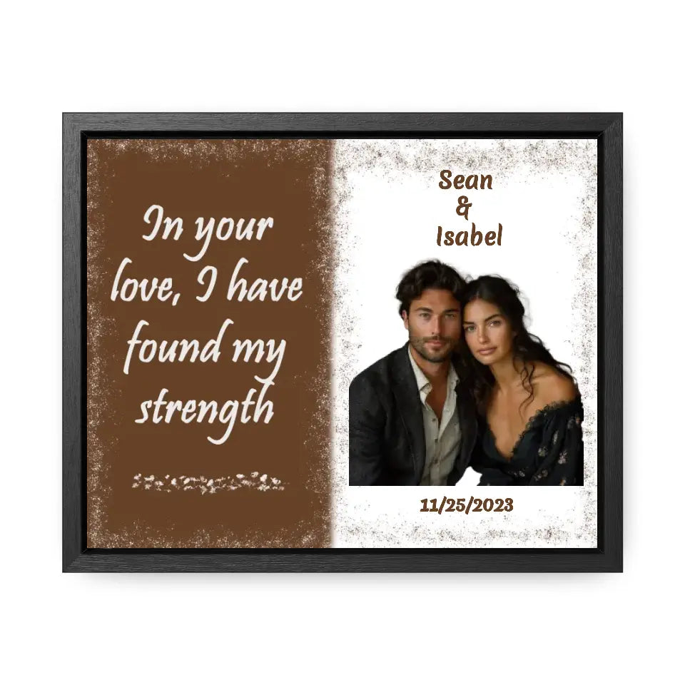 In Your Love... - Customizable Canvas