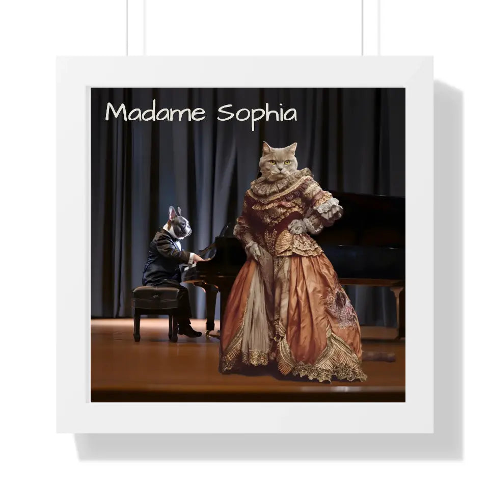 At the Opera - Customizable Pet Portrait