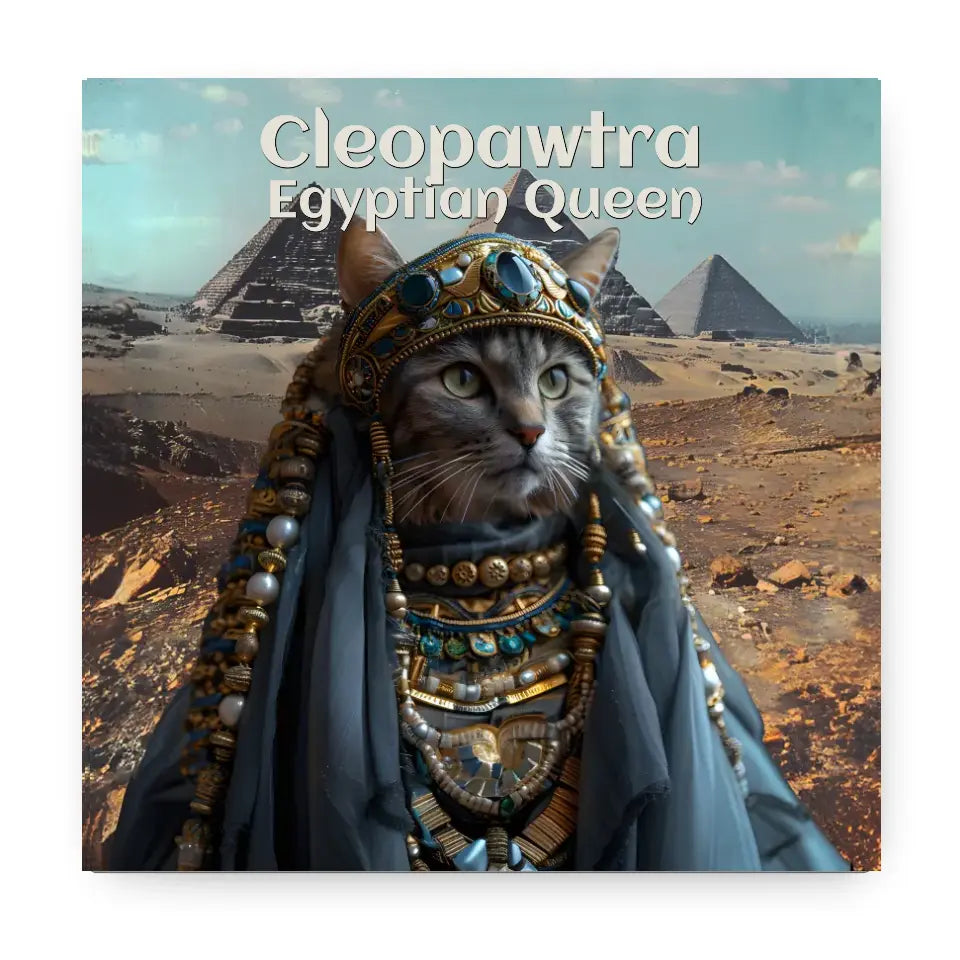 Egyptian Queen - Customizable Pet Portrait