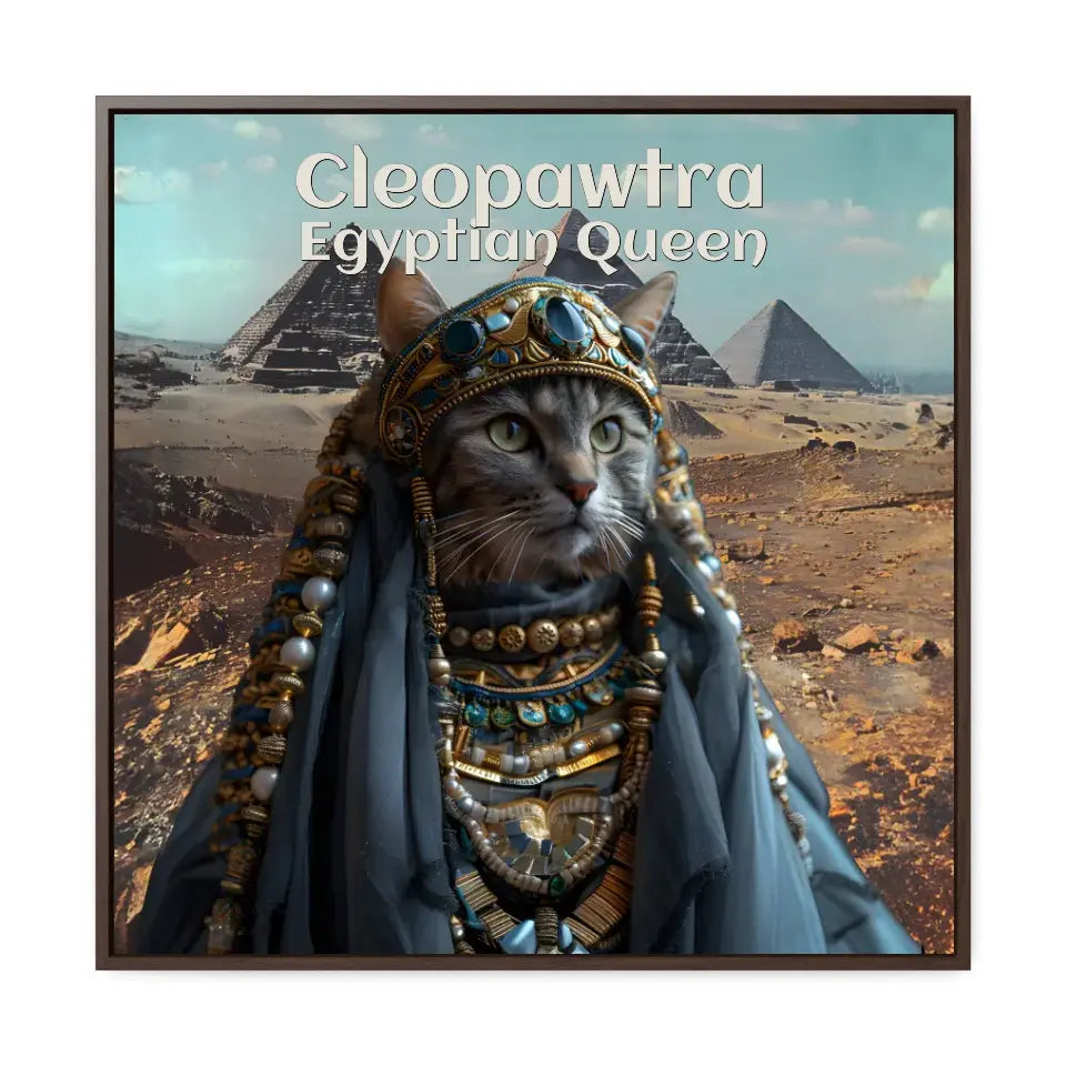 Egyptian Queen - Customizable Pet Portrait