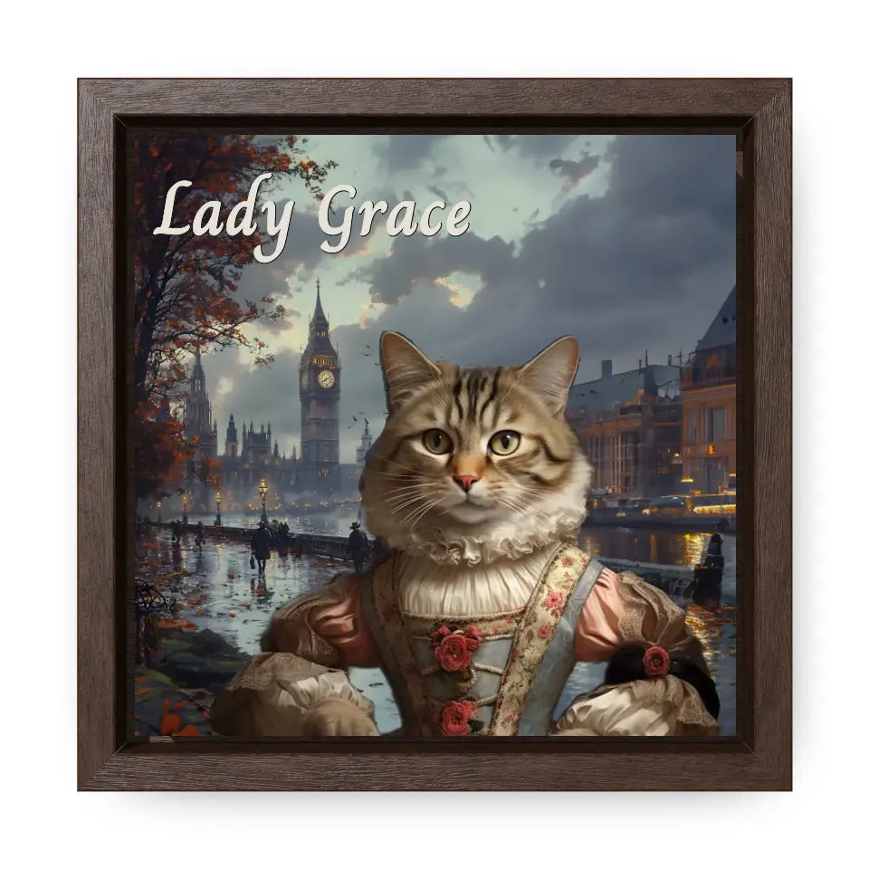 Lady in London - Customizable Pet Portrait