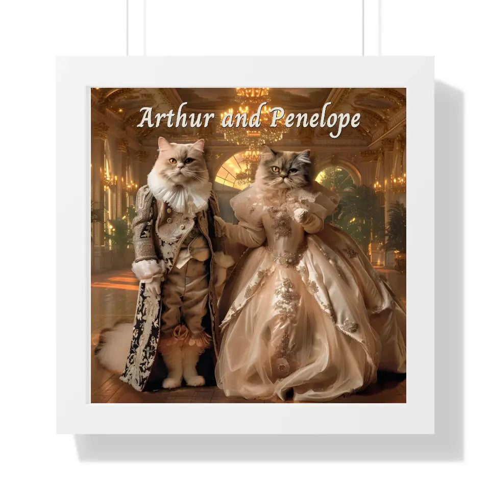 At the Ball - Customizable Pet Portrait