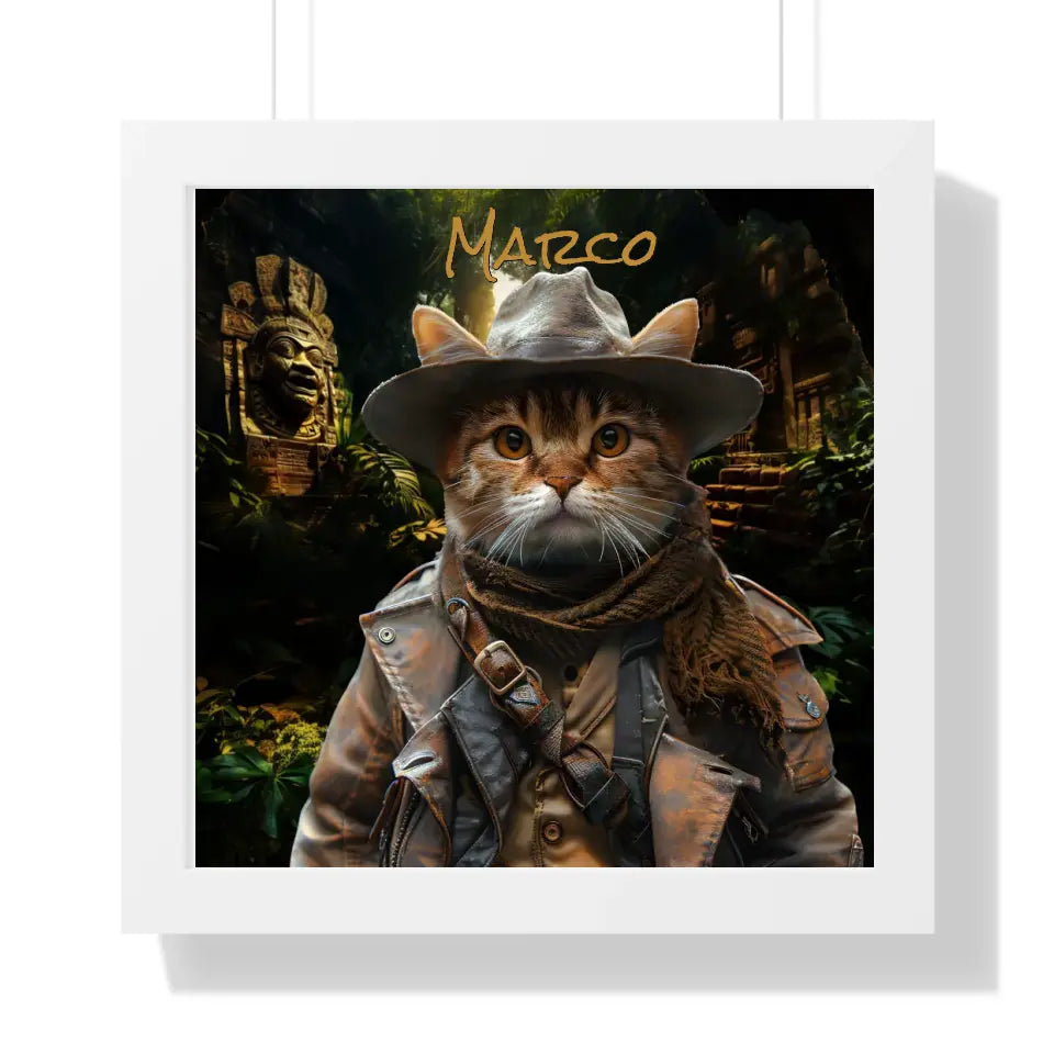 Jungle Explorer - Customizable Pet Portrait