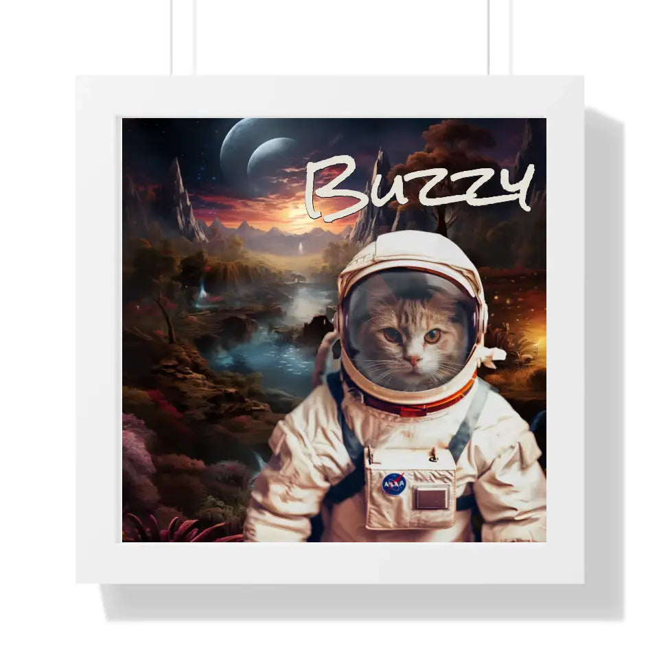 Two Moon Planet - Customizable Pet Portrait