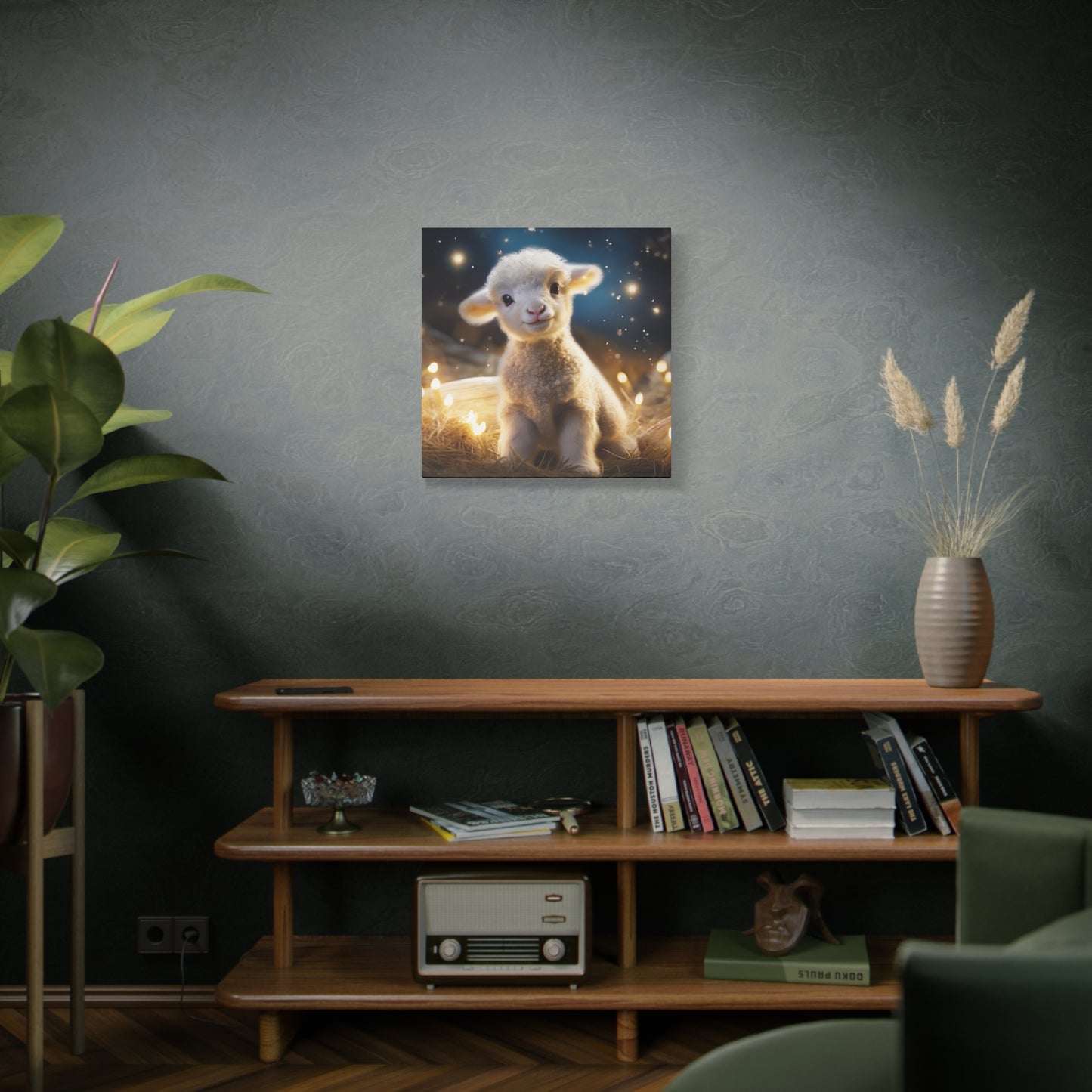 Baby Lamb Wall Canvas