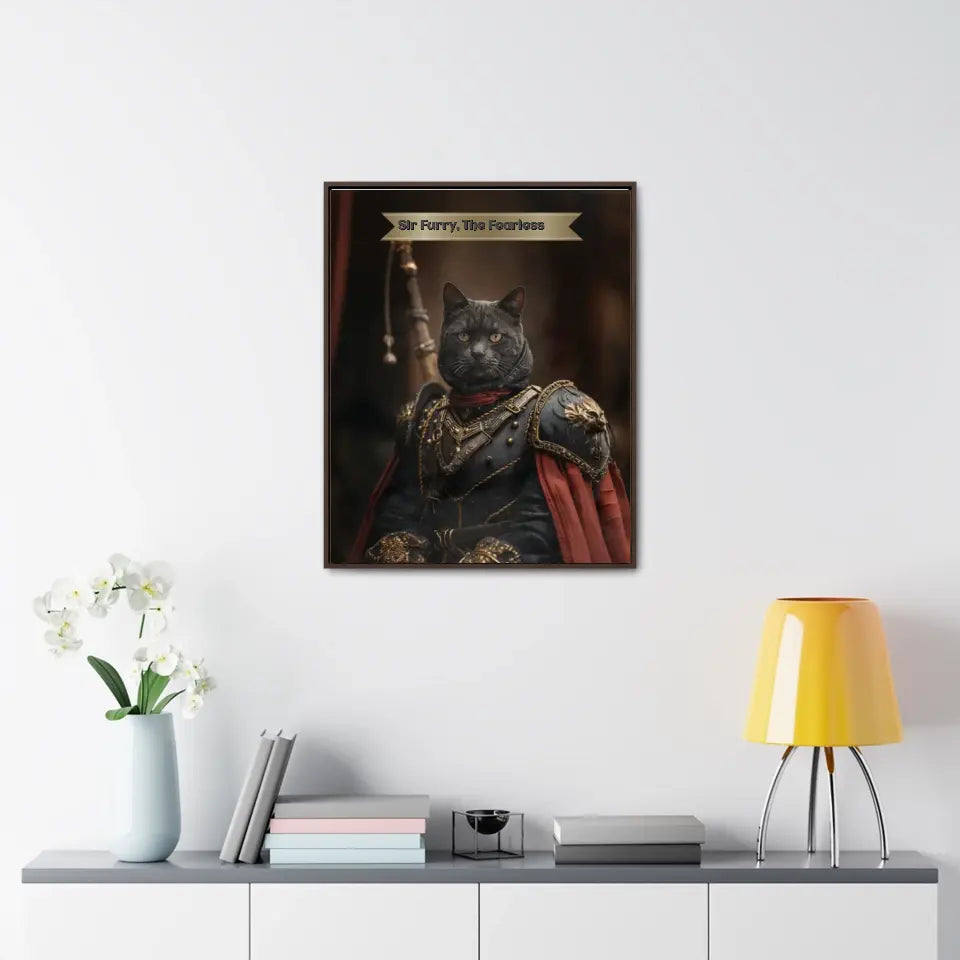 Medieval Knight - Customizable Pet Portrait