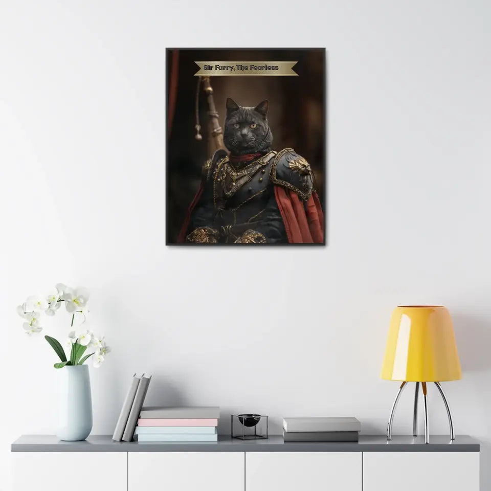 Medieval Knight - Customizable Pet Portrait