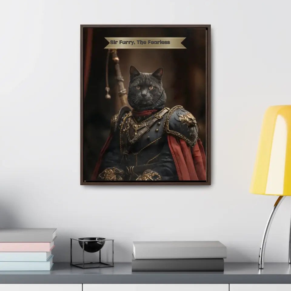 Medieval Knight - Customizable Pet Portrait