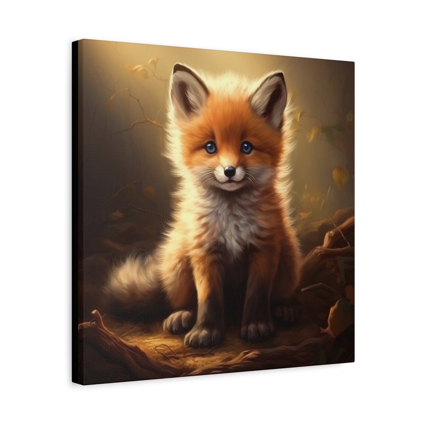 Baby Fox Wall Canvas