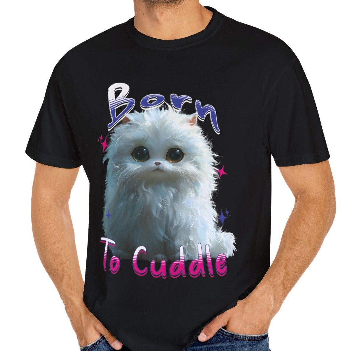 Born to Cuddle - Cat T-shirt