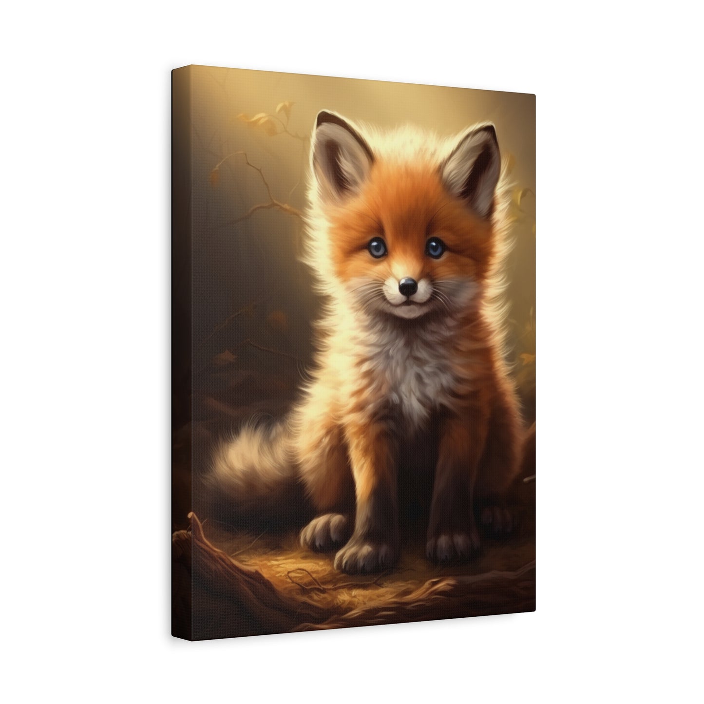 Baby Fox Wall Canvas