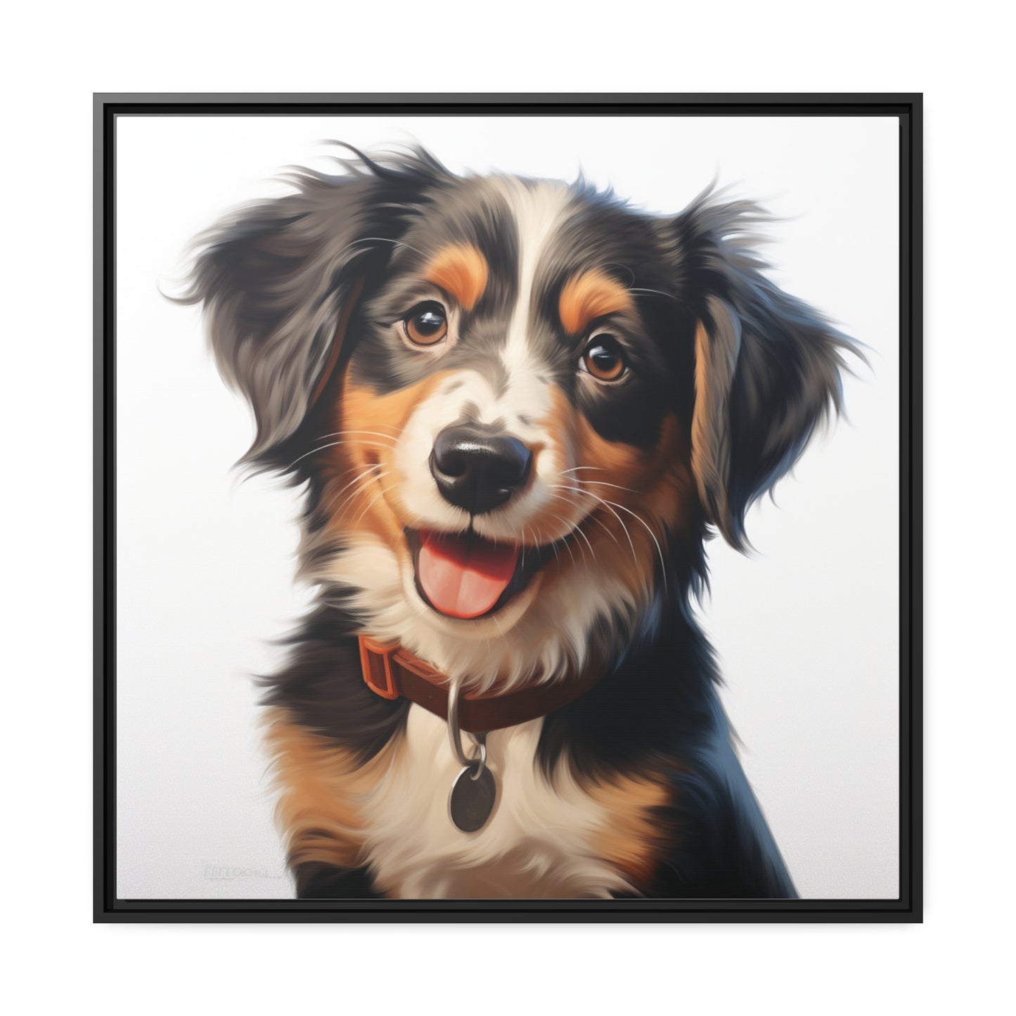 Shepherd Puppy - Pawsitively Adorable Canvas