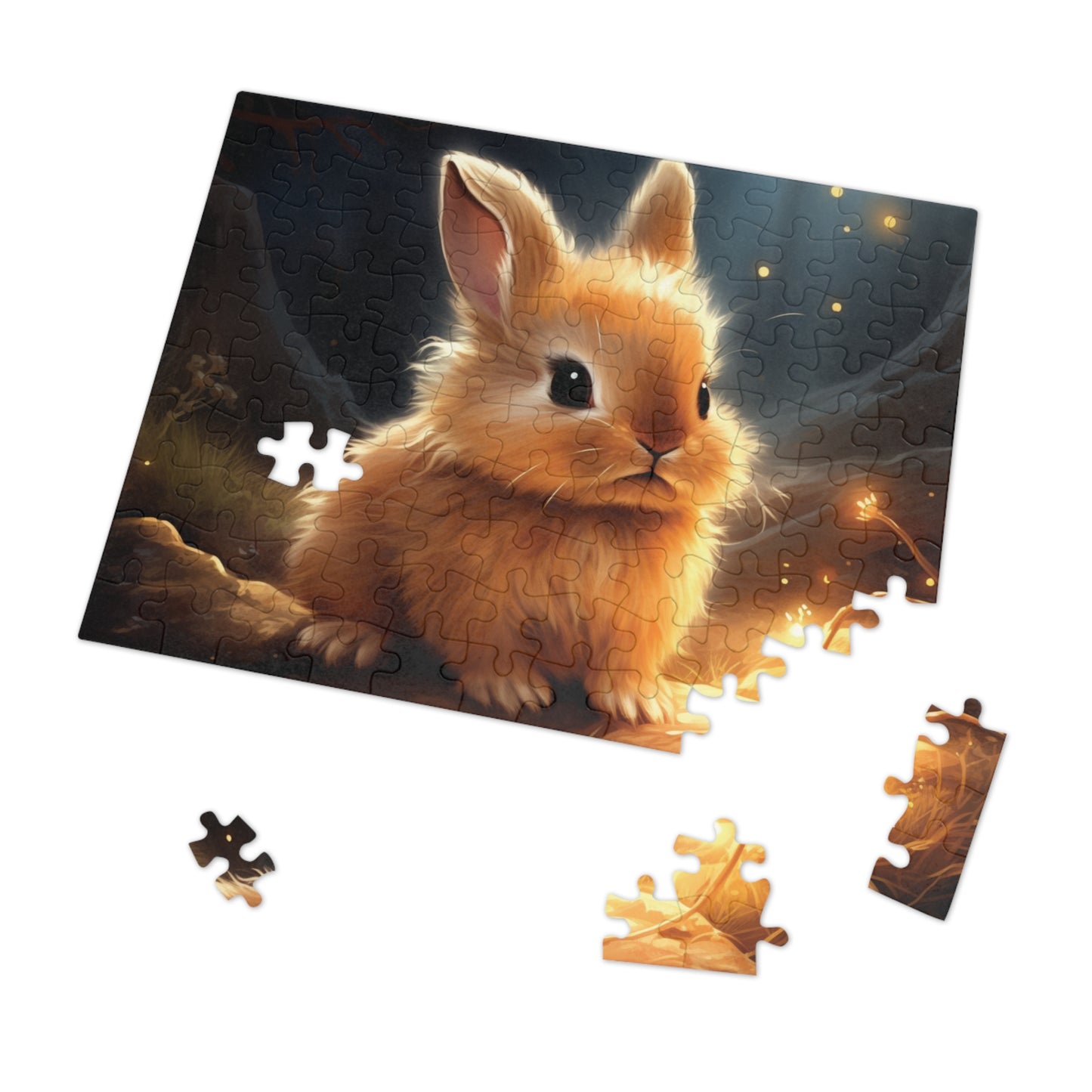 Baby Bunny - Children's Jigsaw Puzzle (30 or 110 Piece)