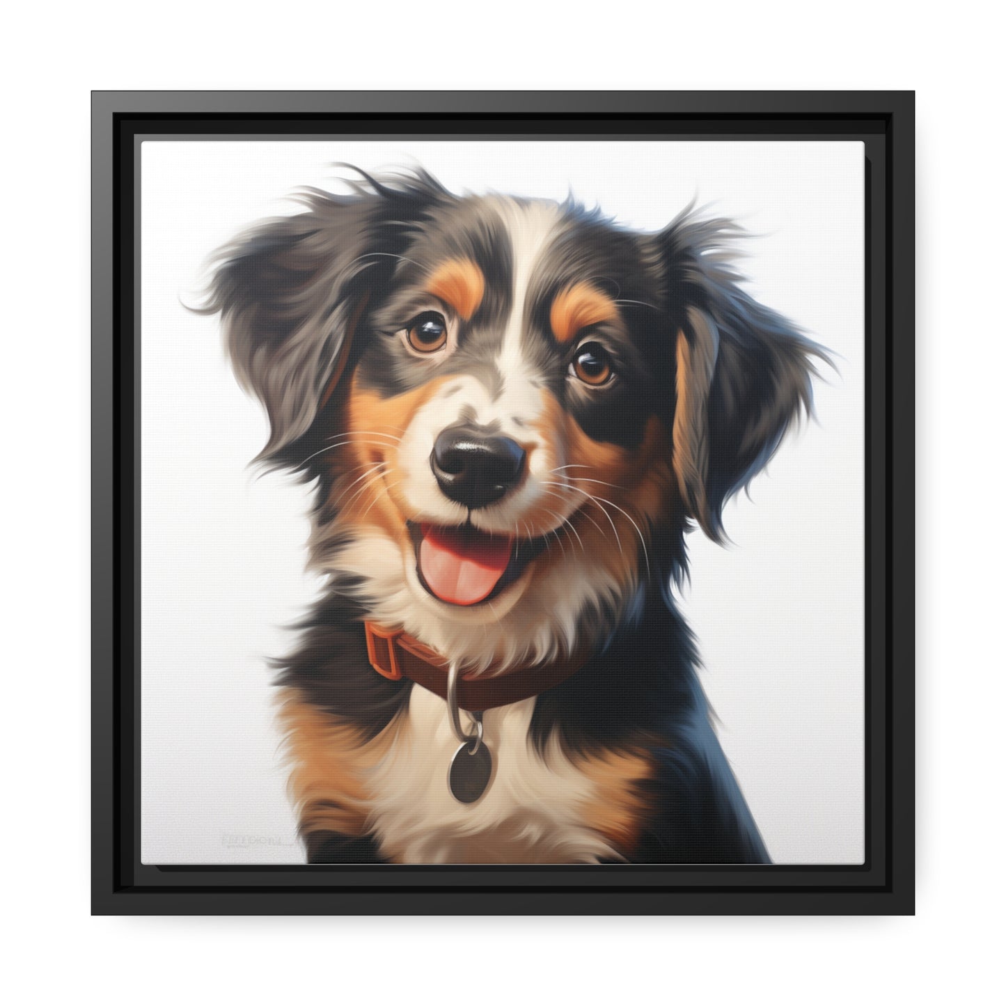 Shepherd Puppy - Pawsitively Adorable Canvas