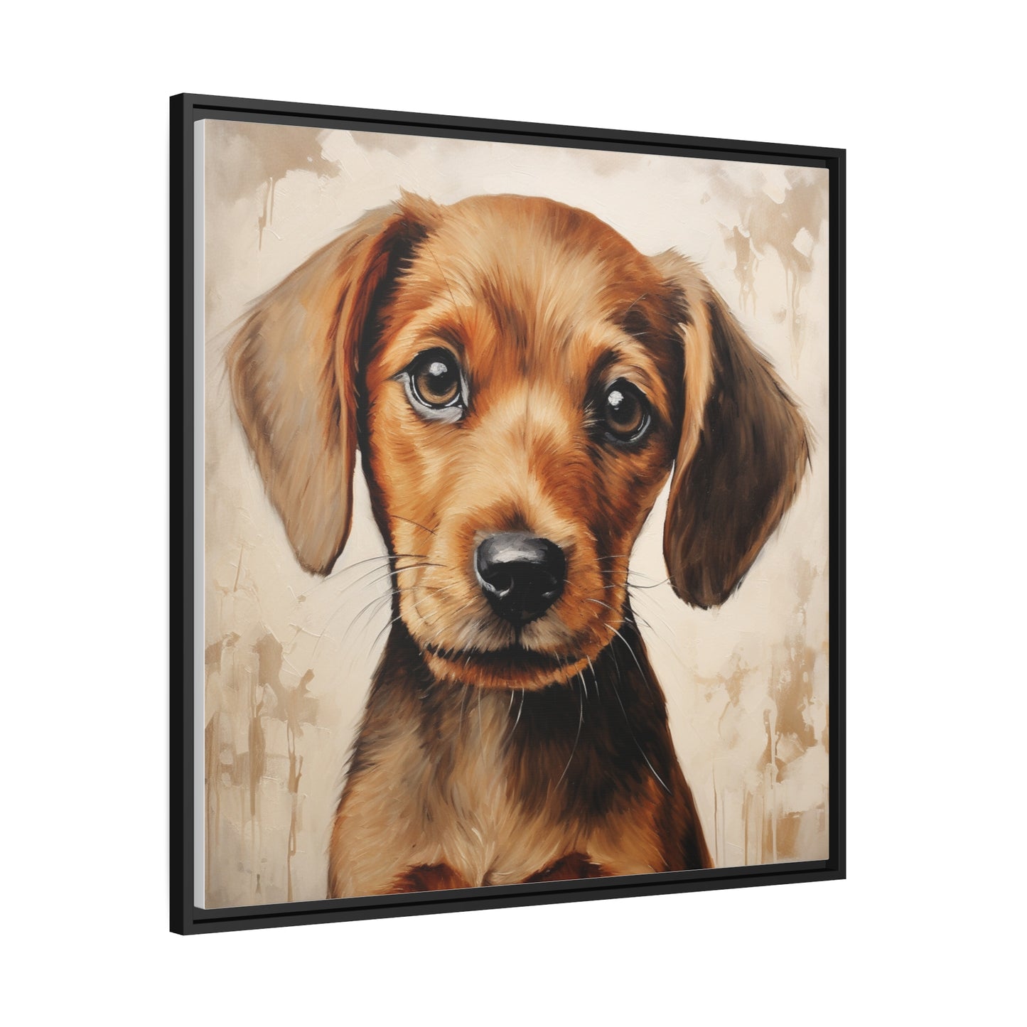 Little Dachshund - Pawsitively Adorable Canvas