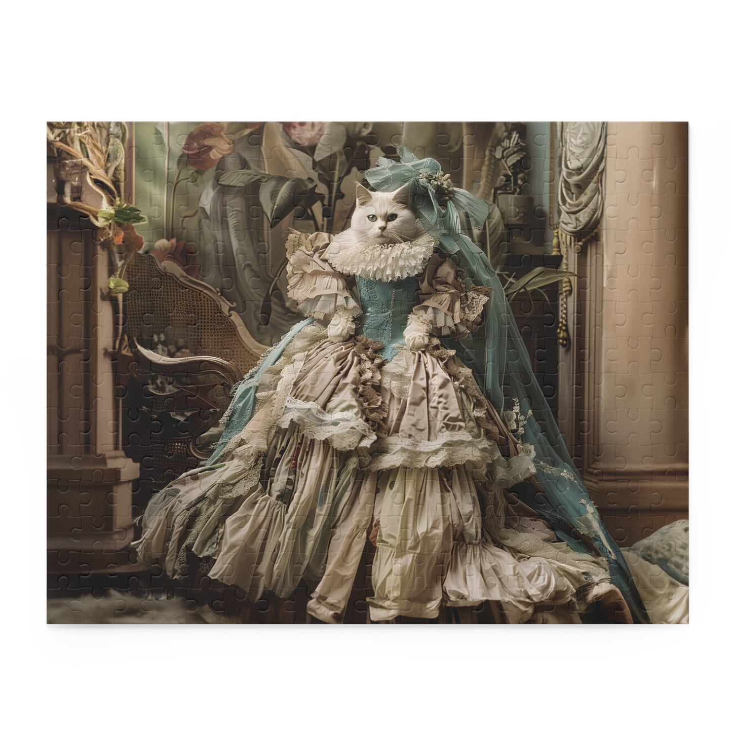 Royal Lady in Ball Gown  - Puzzle (120, 252, 500-Piece)