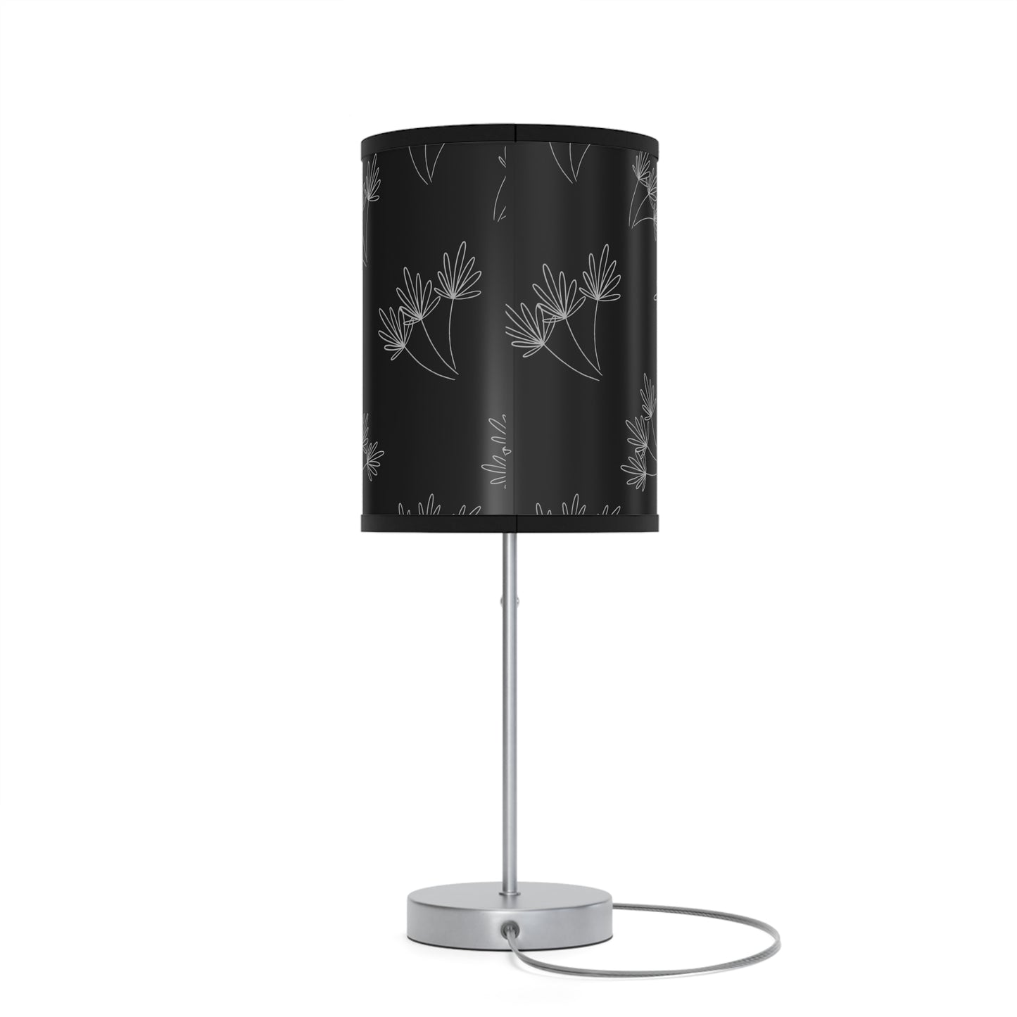 Leafy Whimsy Lamp – Black