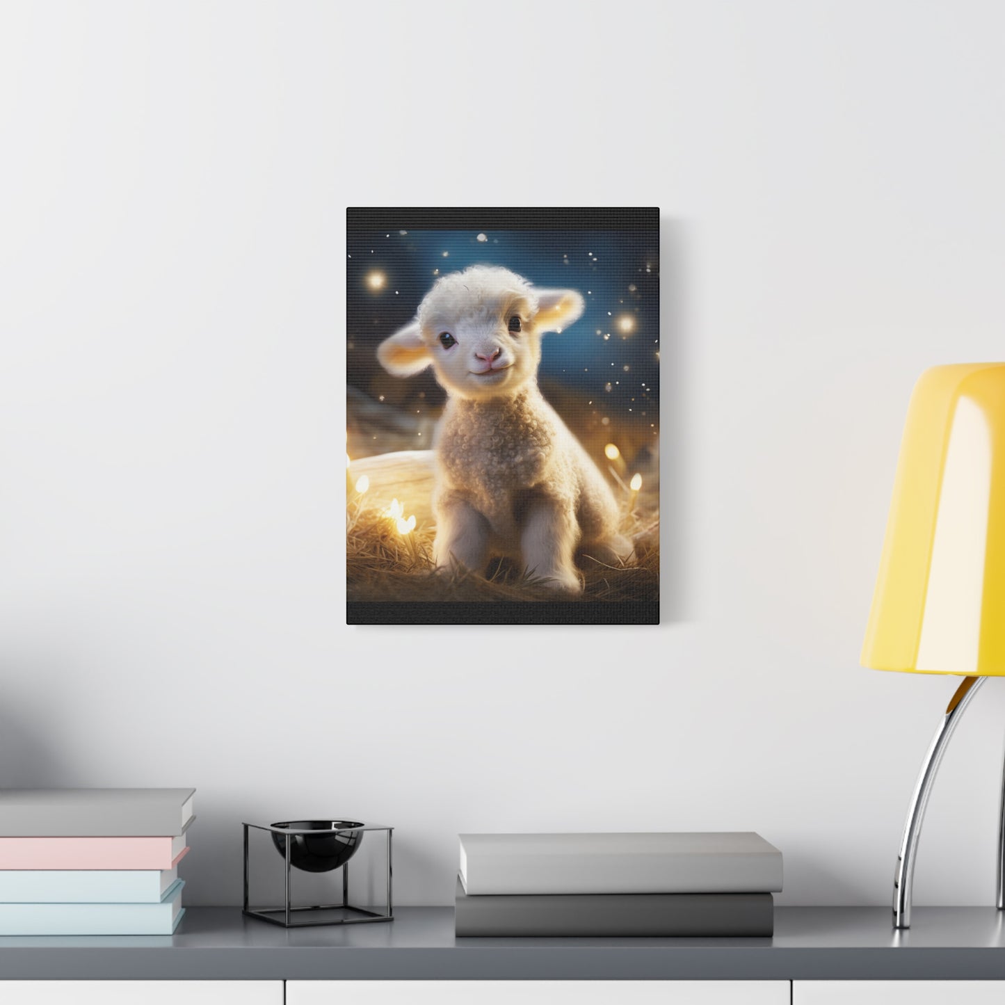 Baby Lamb Wall Canvas