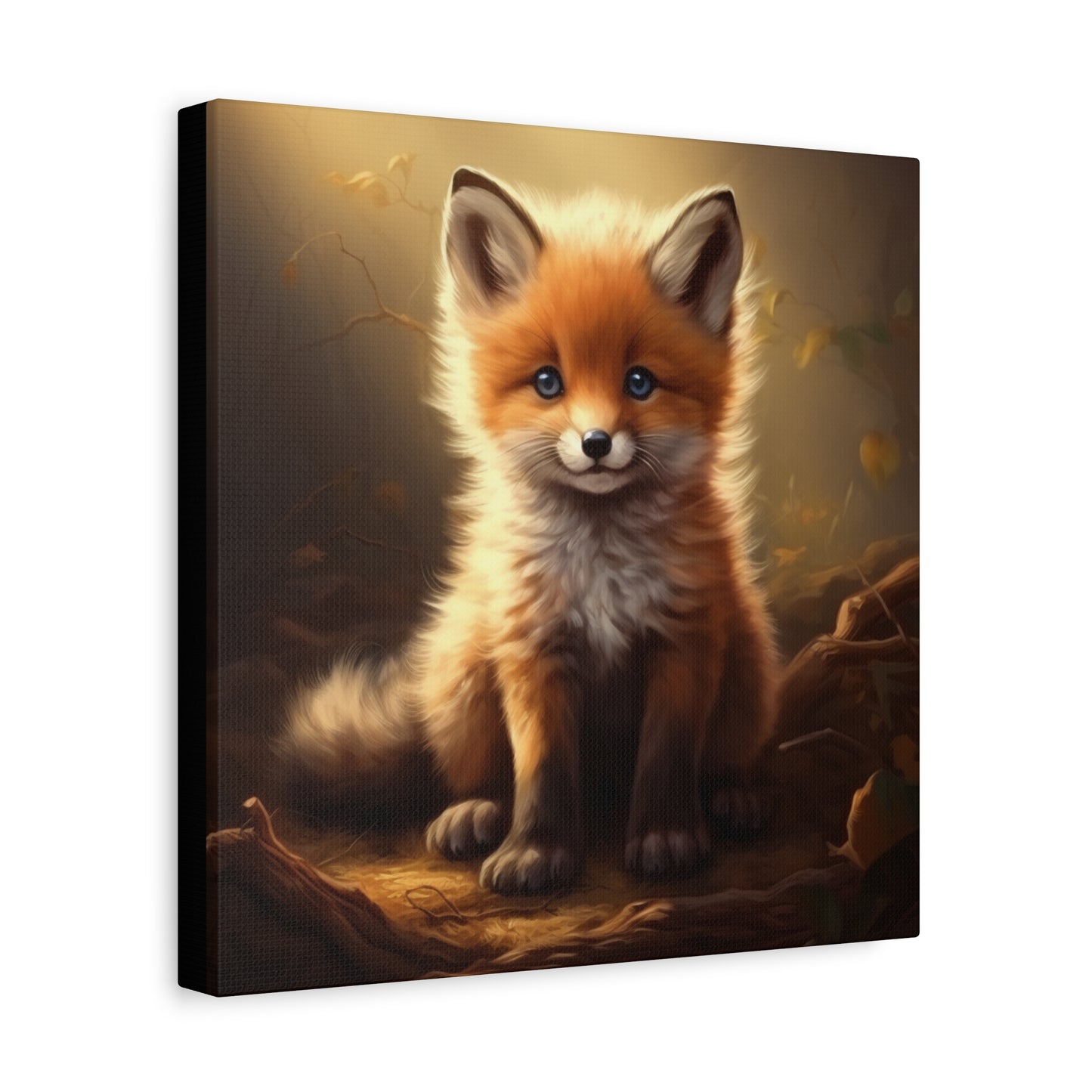 Baby Fox Wall Canvas