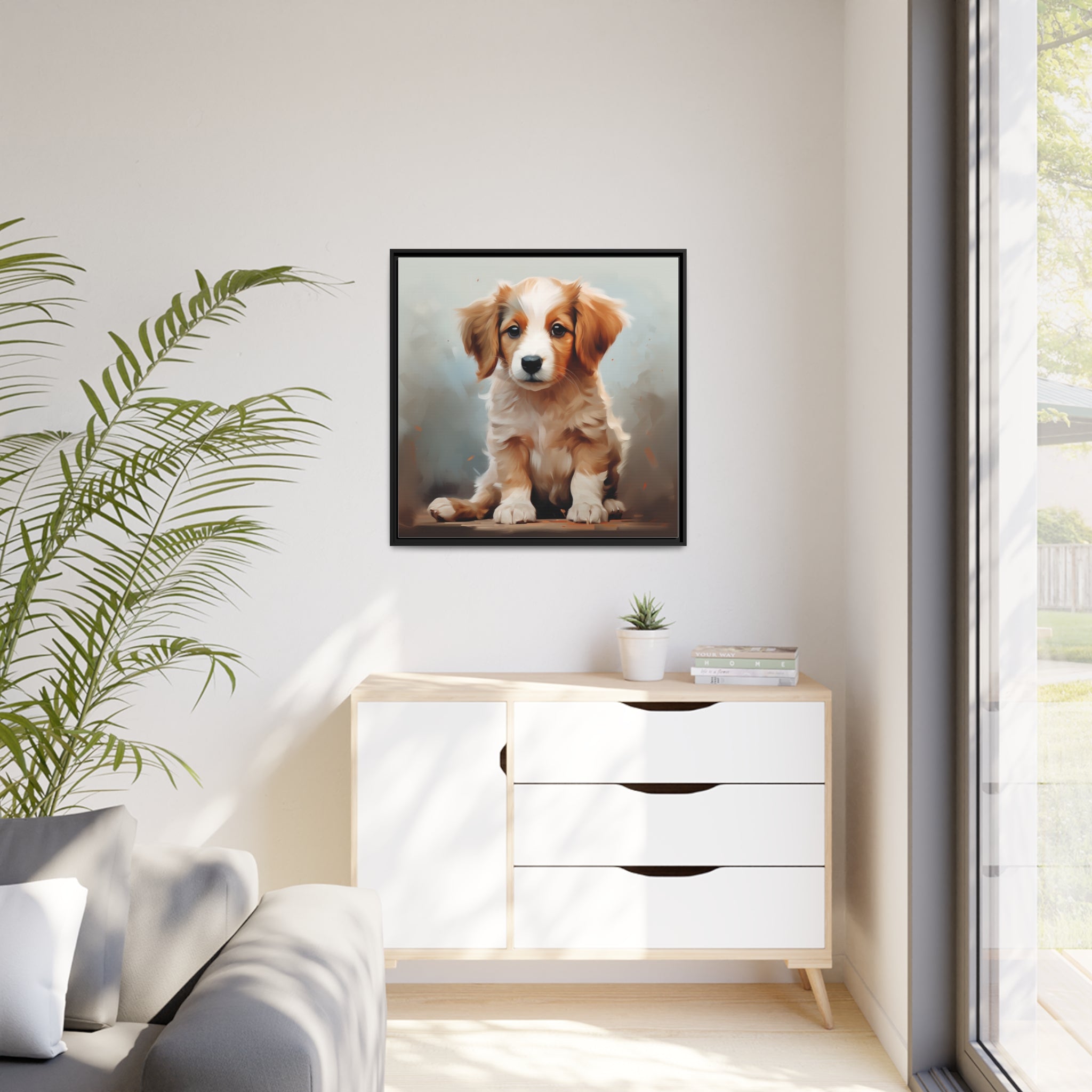 Spaniel Puppy - Pawsitively Adorable Canvas