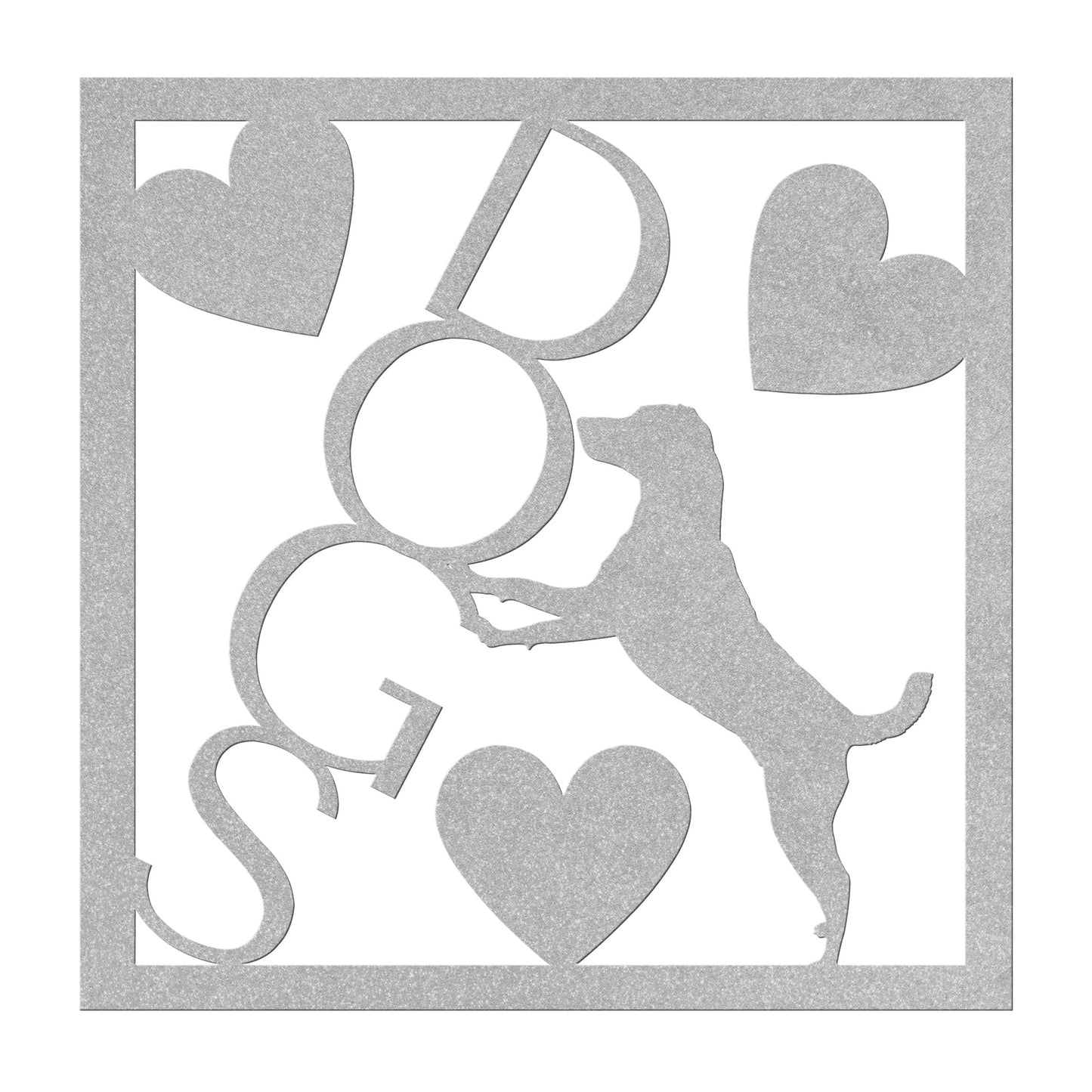 Dog Lovers Metal Sign