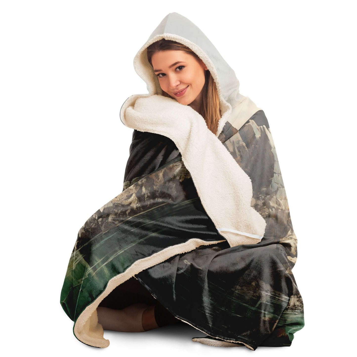 Cats at Canyon Cove - Hooded Blanket