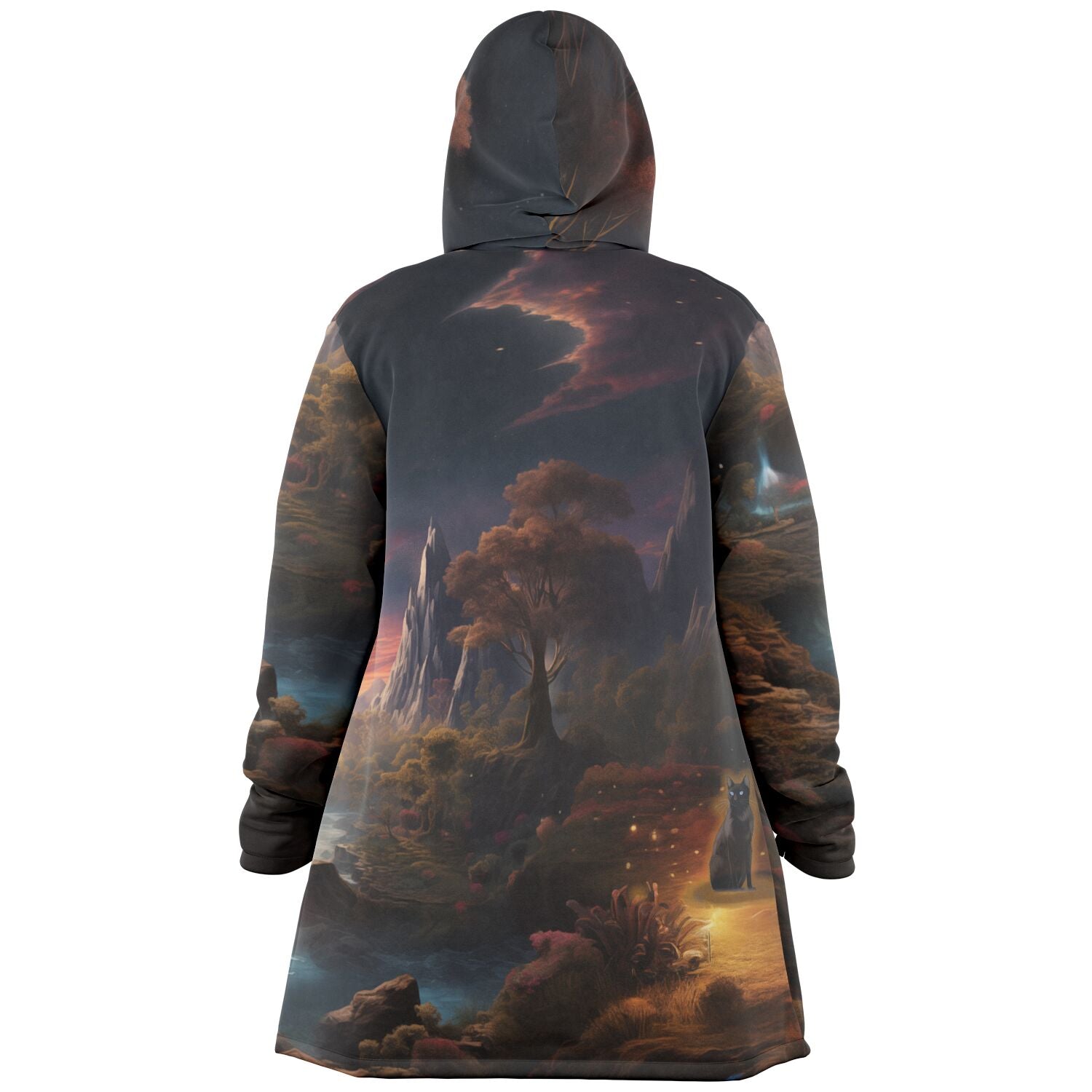 Cats at Two Moons Canyon - Fleece Lined Cloak