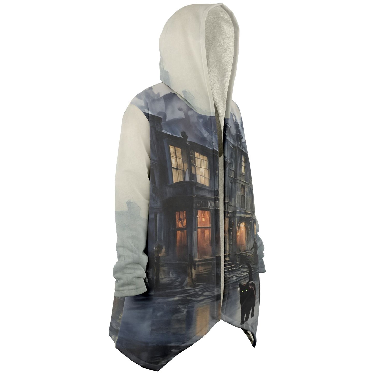 Cats in London Fog - Fleece Lined Cloak